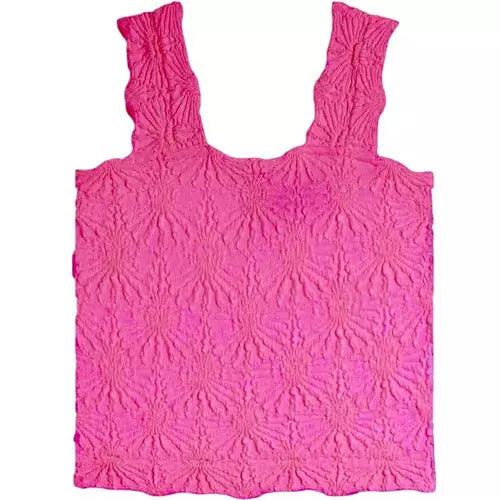 Smocking Lace Tank