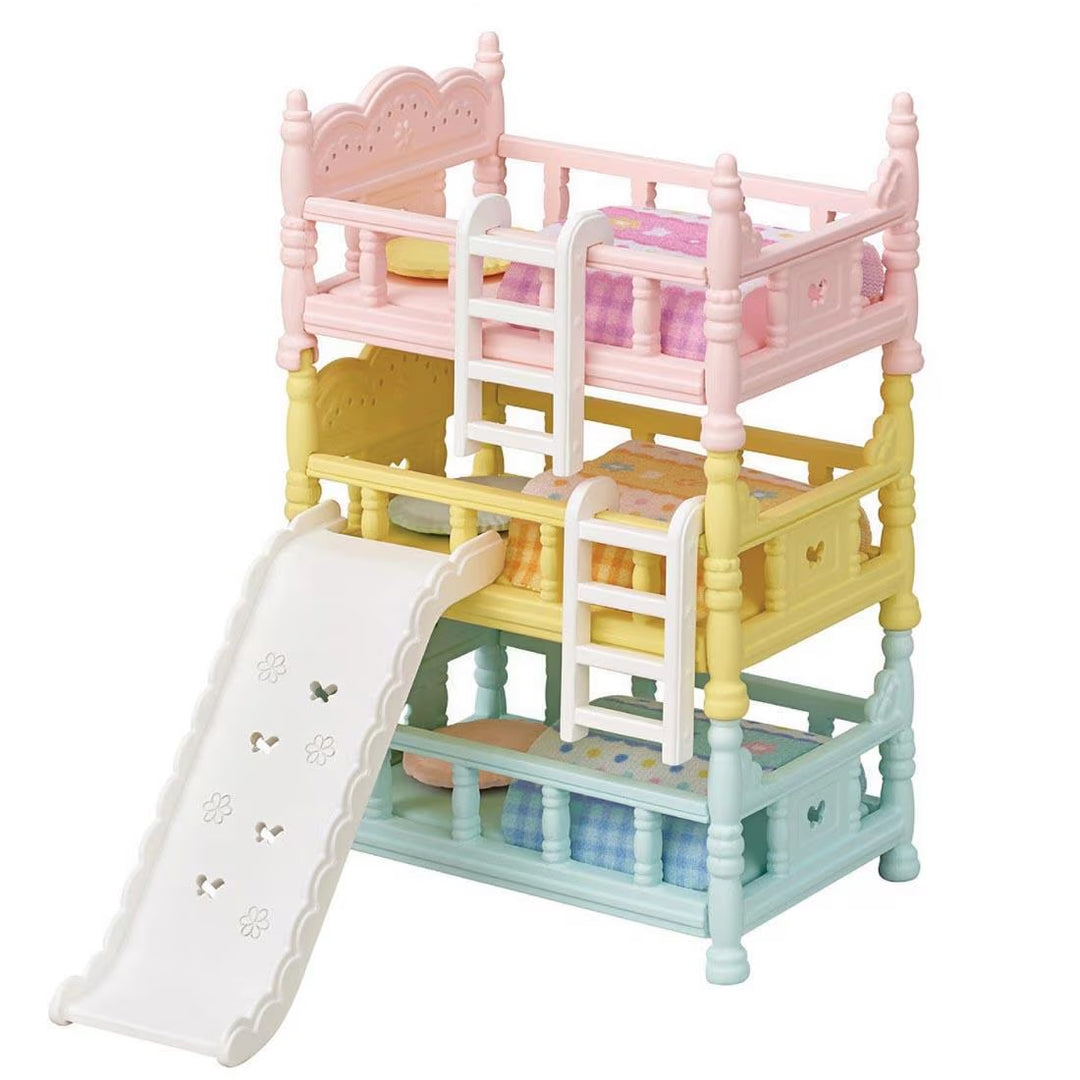 Calico Critters Triple Baby Bunk Beds