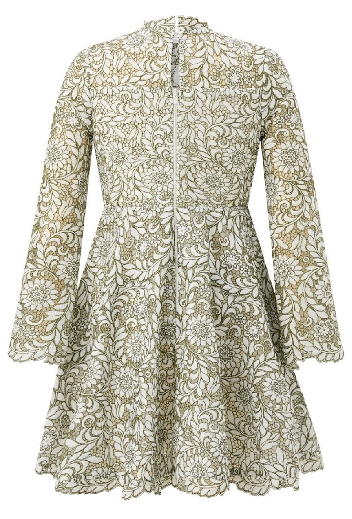 Primrose Embroidery Mini Dress