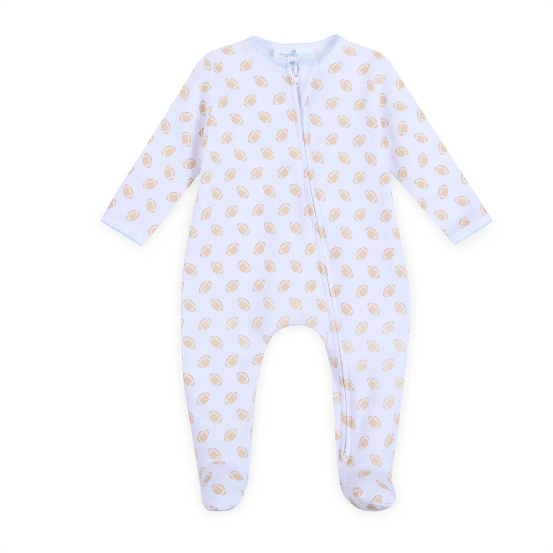Touchdown Cutie Printed Footie
