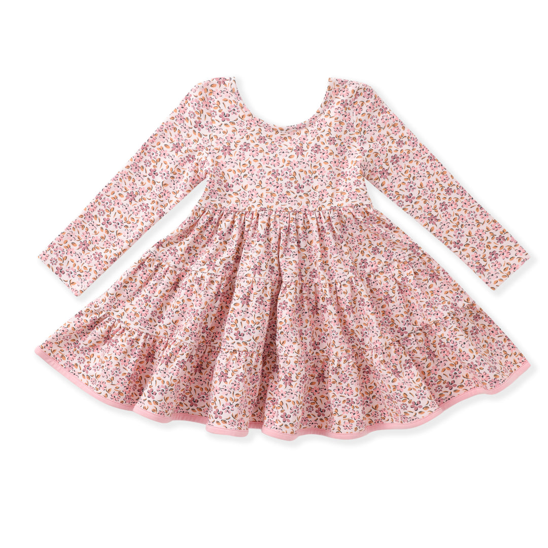 Floral Tier Twirl Dress