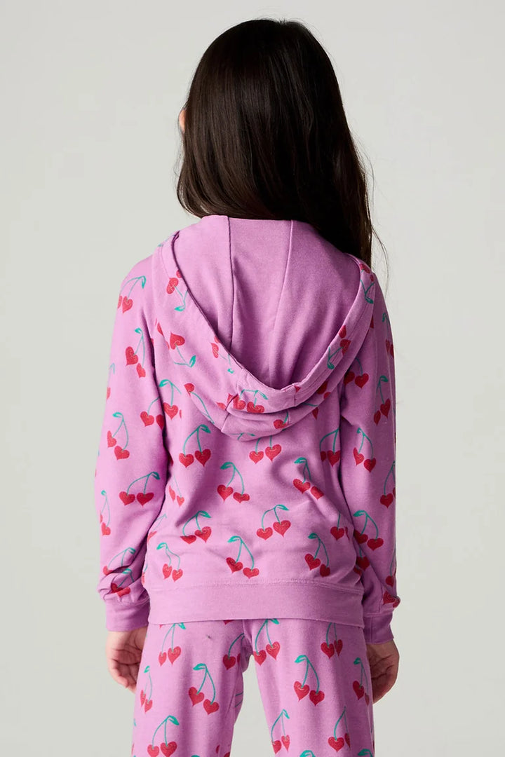 Allover Sweethearts Girls Hoodie
