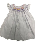 Load image into Gallery viewer, Basket Flower Smocked Dress
