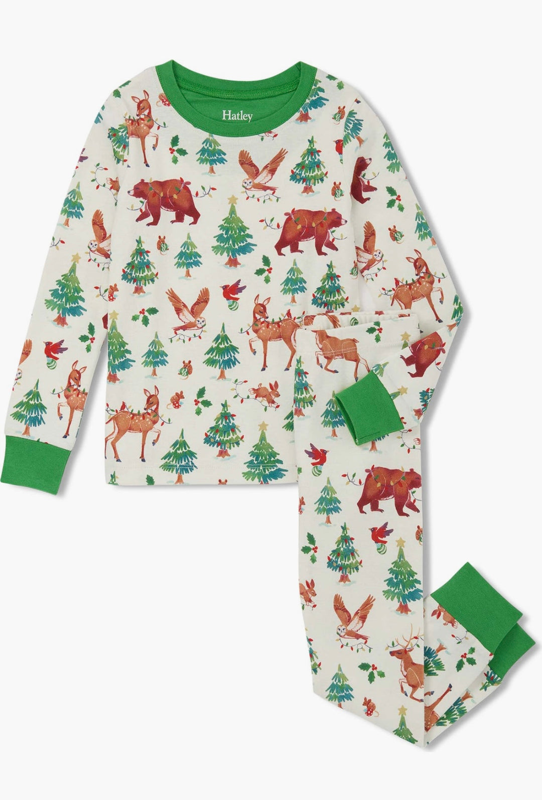 Holiday Animals Pajama Set