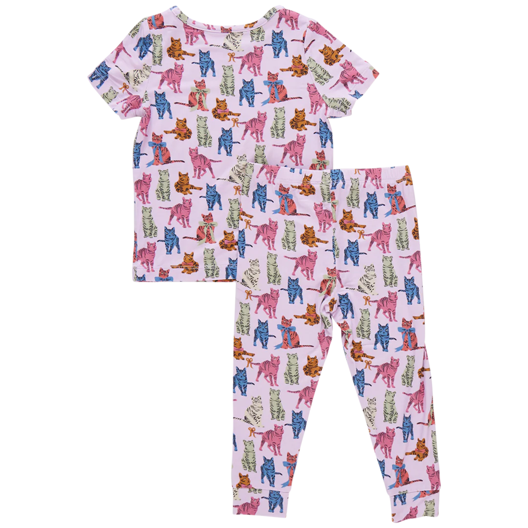 Tabby Cats Bamboo Pajama Set