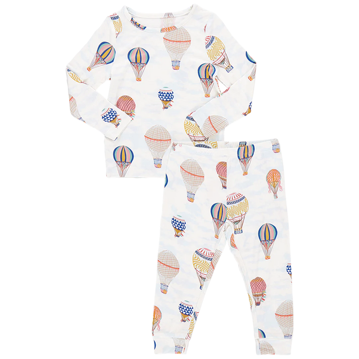 Organic Pajamas Hot Air Balloons