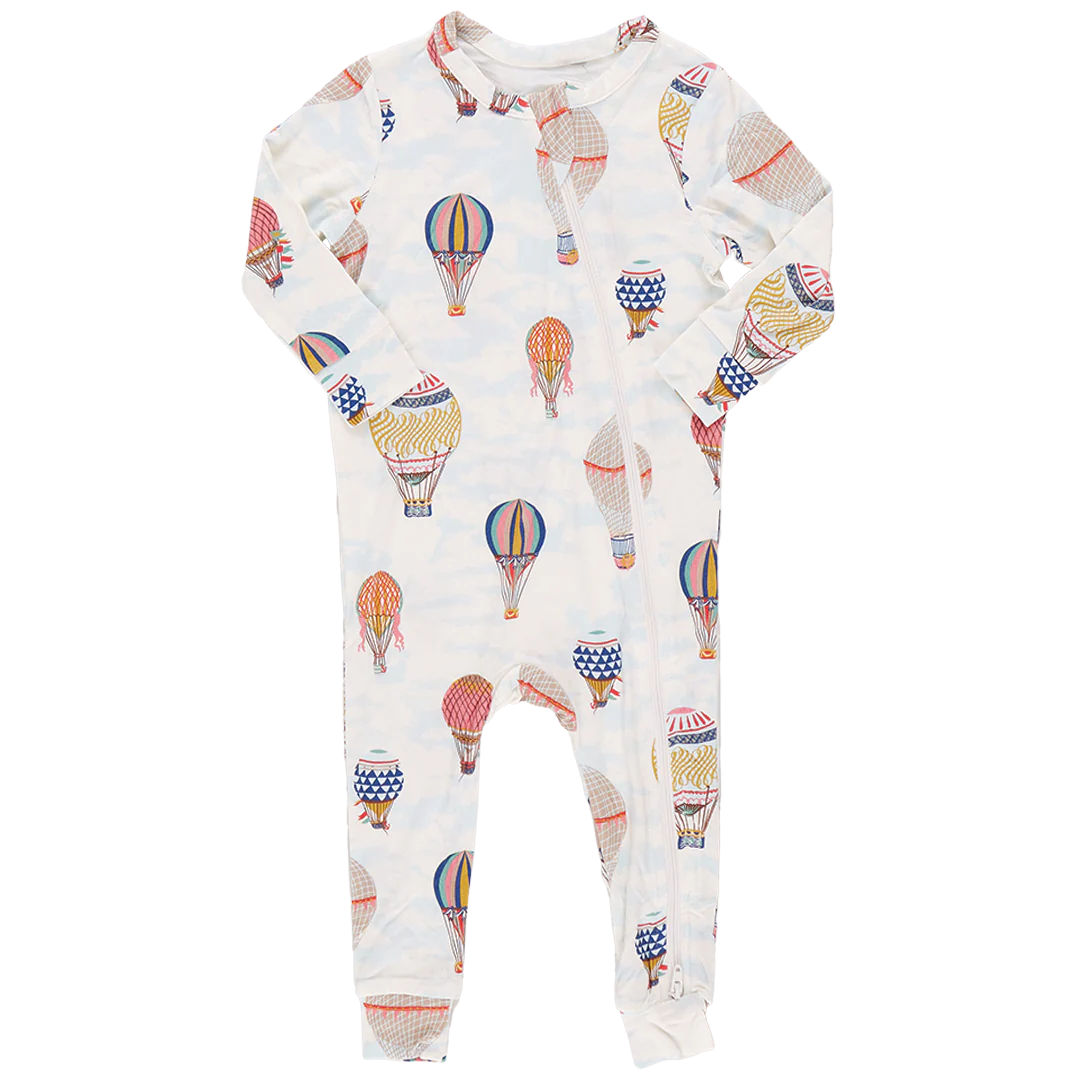 Bamboo Romper Hot Air Balloons