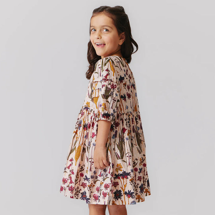 Brooke Dress Autumn Flowers