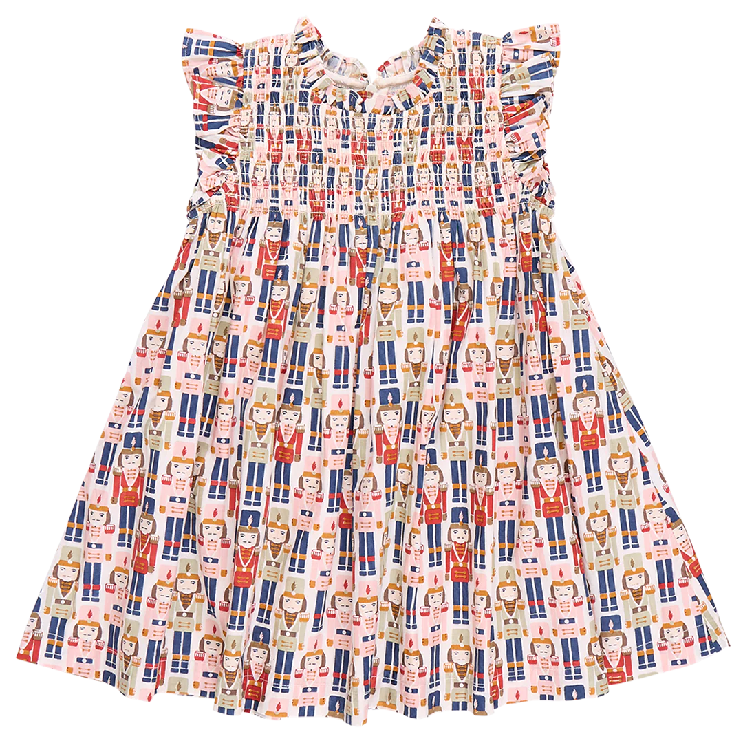 Stevie Dress Vintage Nutcracker