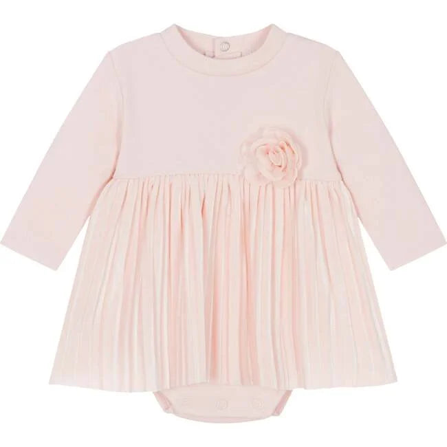 Rose Pleated Dress