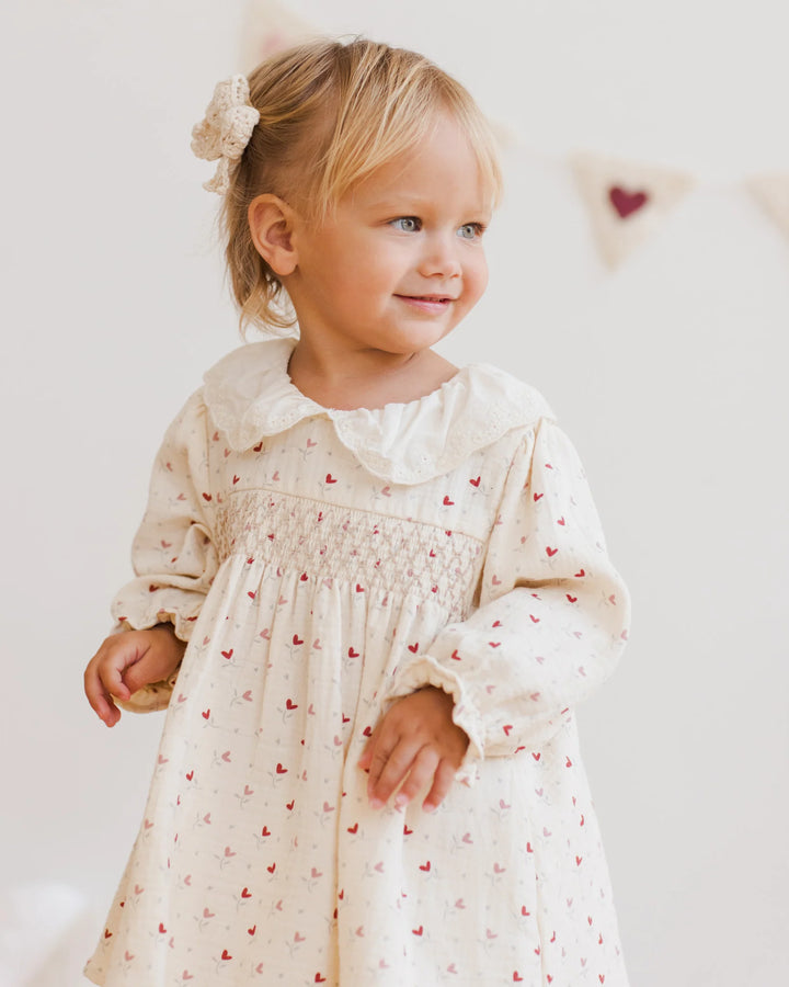Heart Ditsy Callie Dress