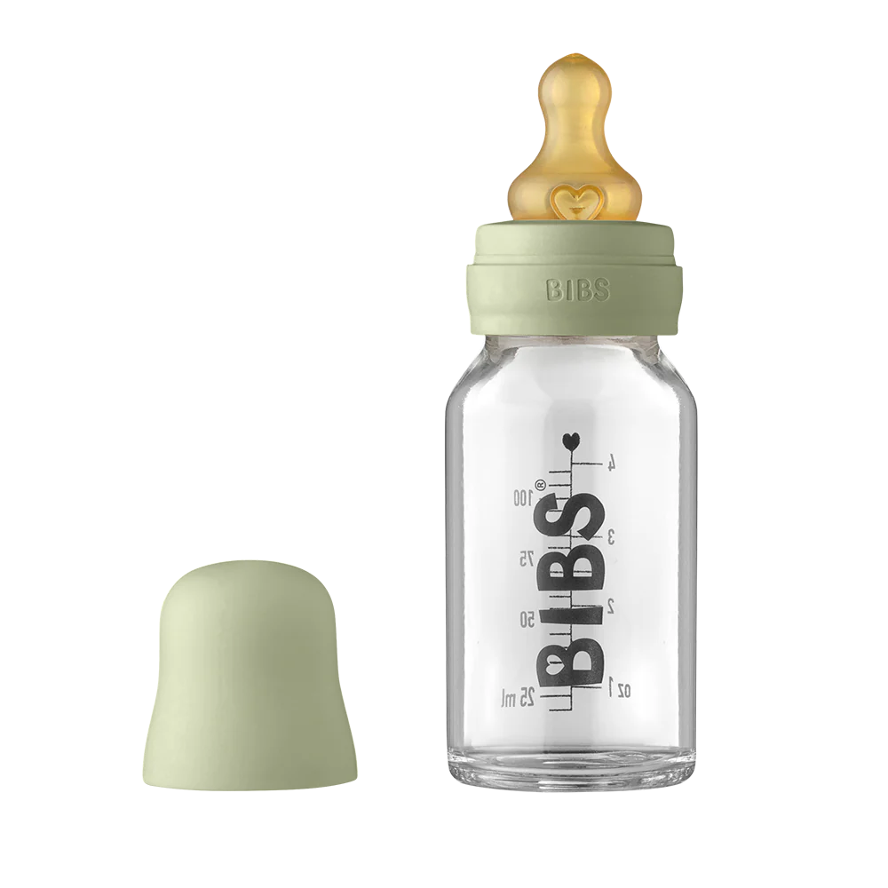 Baby Glass Bottle Complete Set 110ml