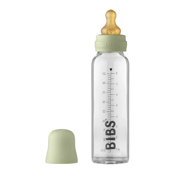 Baby Glass Bottle Complete Set 225ml