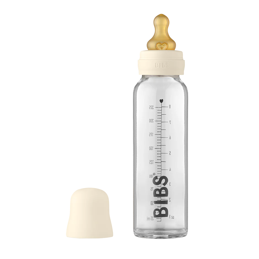 Baby Glass Bottle Complete Set 225ml