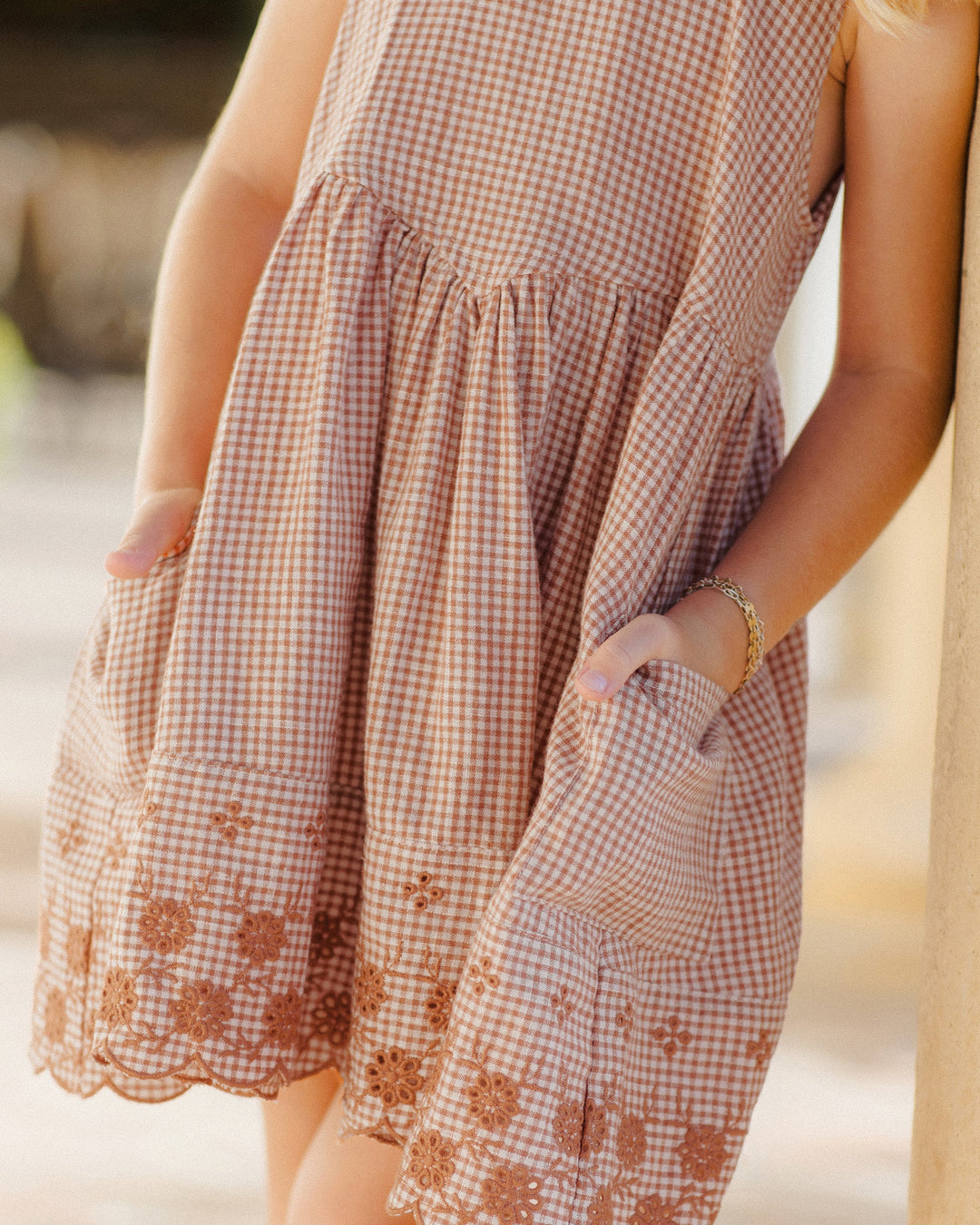 Summer Dress Poppy Gingham