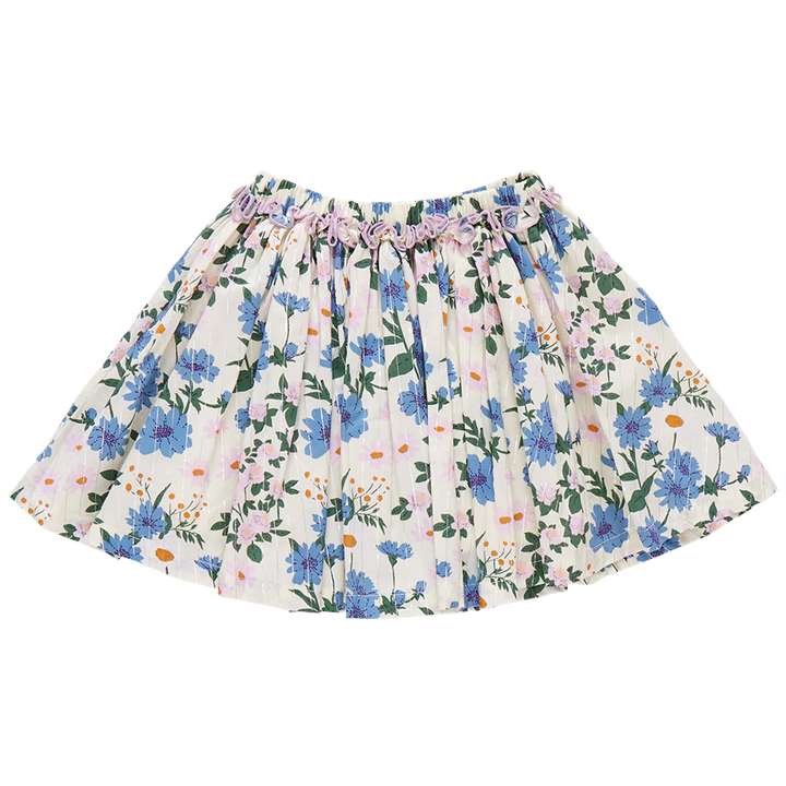 Melon Daisy Floral Gianna Skirt