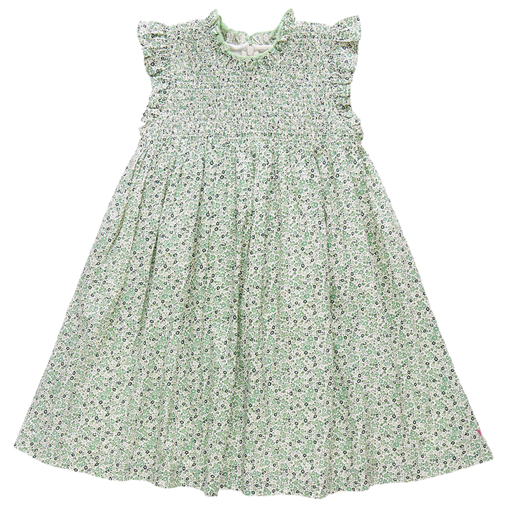 Green Mini Ditsy Stevie Dress