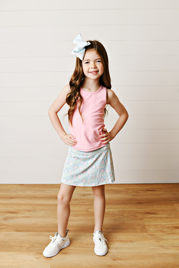 Ditsy Bloom Tennis Skirt