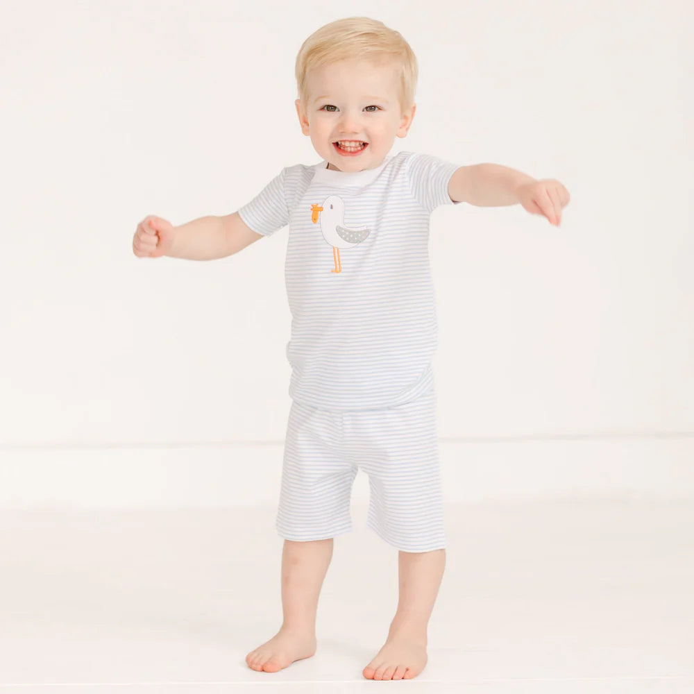 Seabird Shores Applique Short Pajamas
