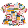 Load image into Gallery viewer, Brooke Dress in Paint Stripe
