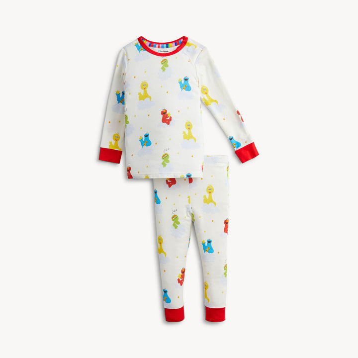 Elmo Modal Long Sleeve Long Pant Pj Set