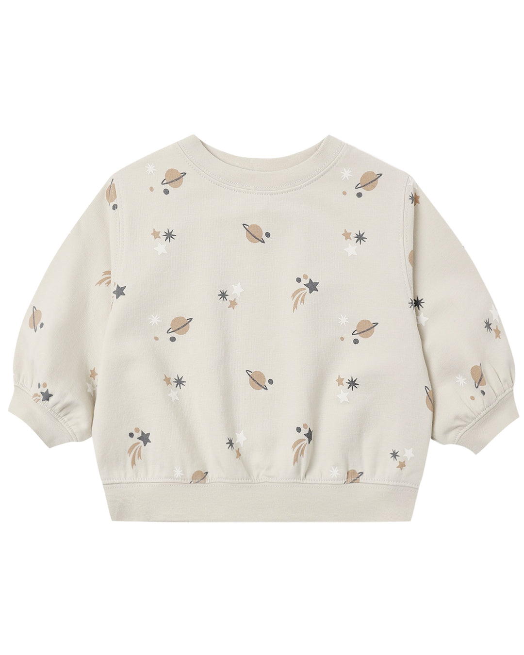 Oversized Crew Sweatshirt – Space