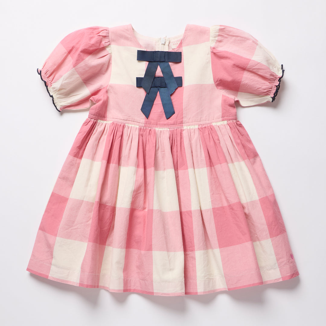 Hermione Dress – Pink Checks