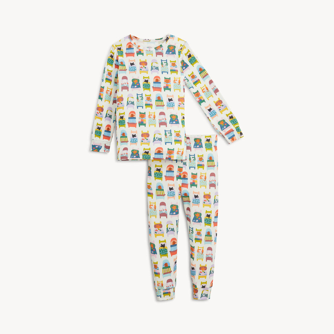 Suite Dreams Modal Long-Sleeve Long Pant Pajama Set
