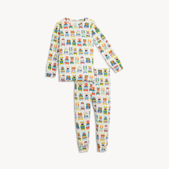 Suite Dreams Modal Long-Sleeve Long Pant Pajama Set