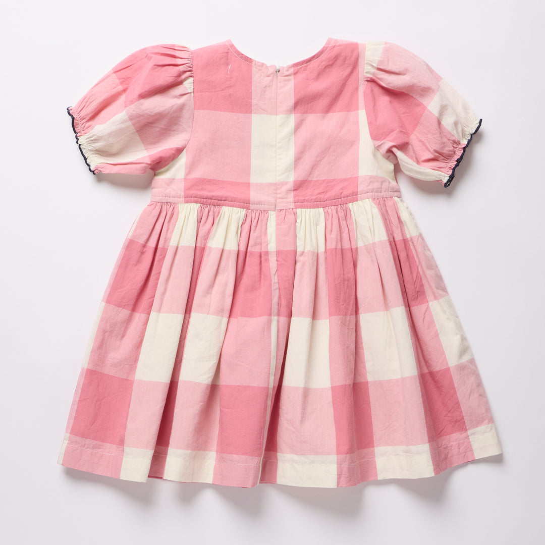 Hermione Dress – Pink Checks