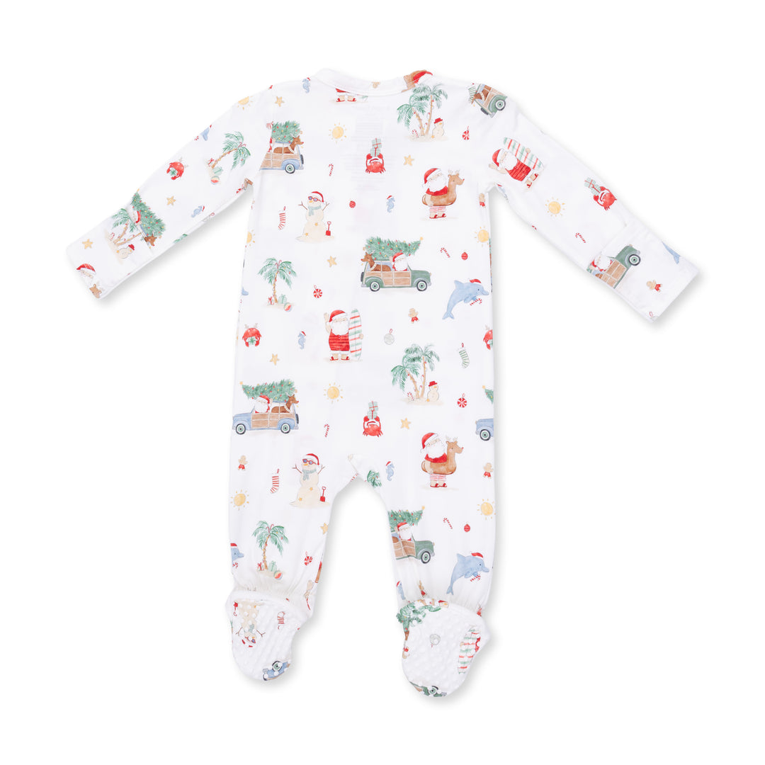 Beach Christmas - 2 Way Zipper Footie