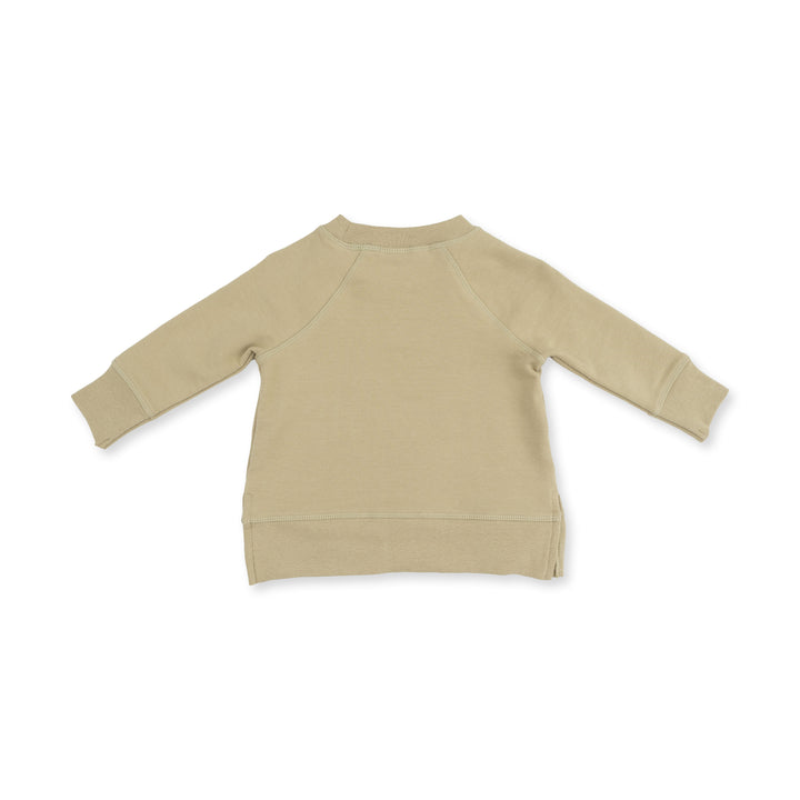 Camo French Terry  Drop‑Sleeve Sweatshirt