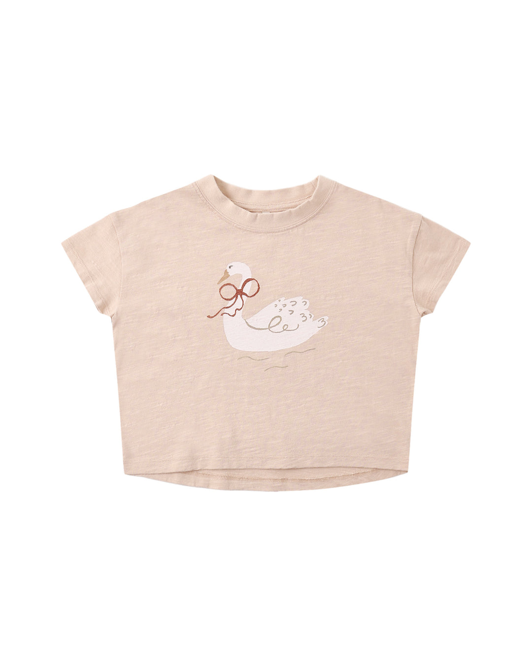 Boxy Tee – Swan