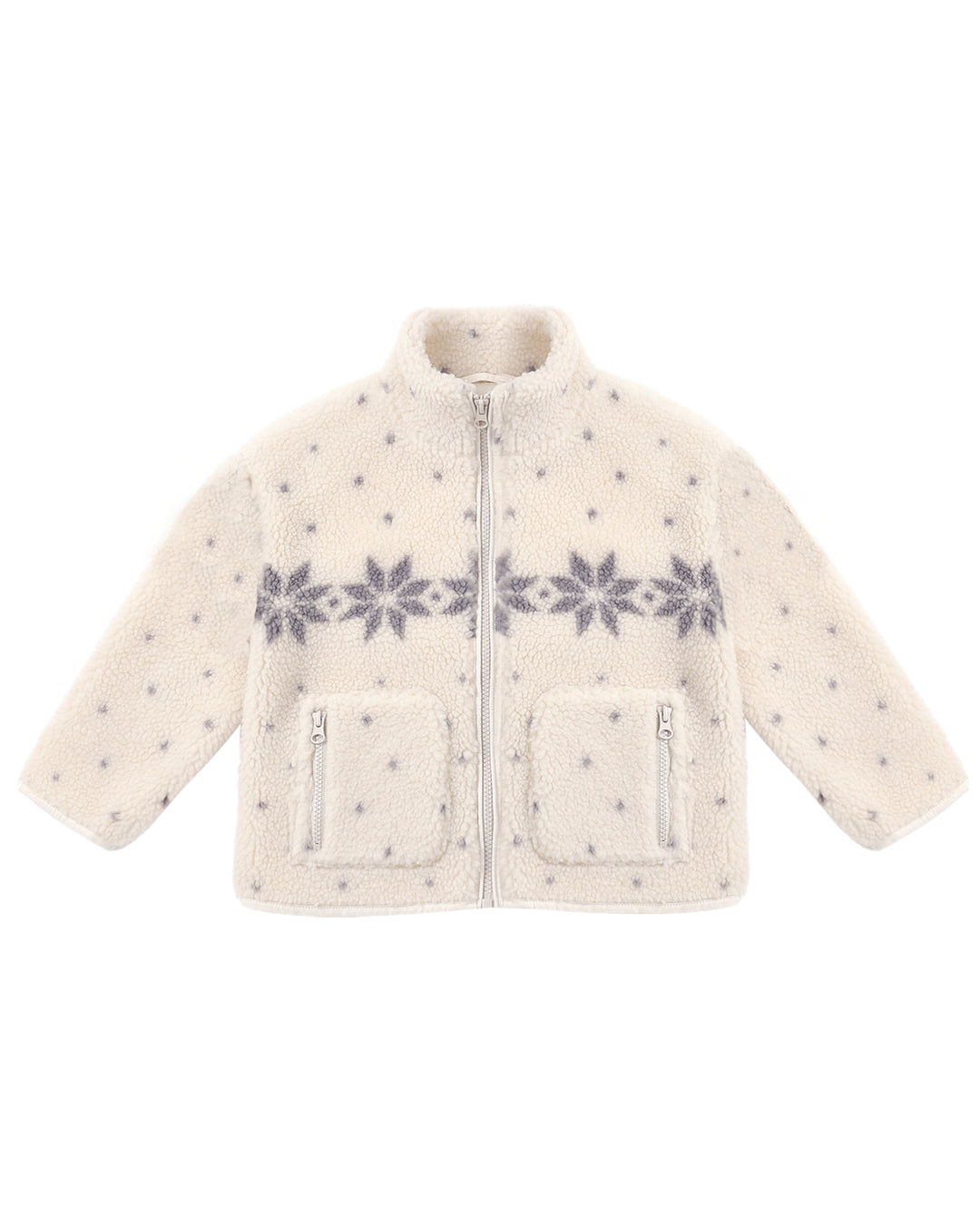 Felix Jacket – Natural Fair Isle