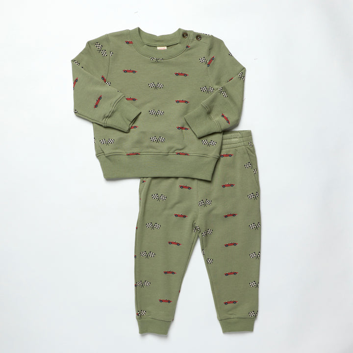 Baby Jax Jogger Set – Racecars