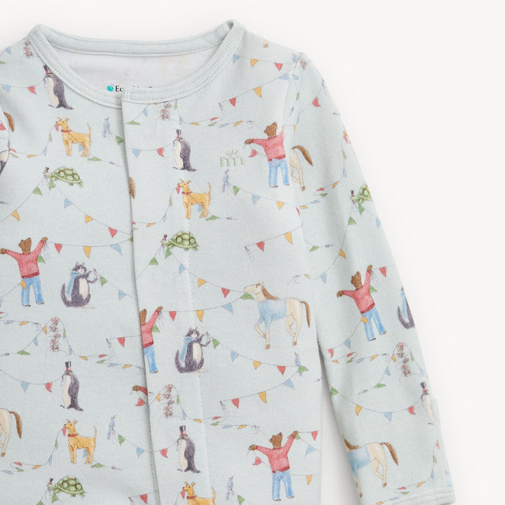 Festival Friends Organic Cotton Footie