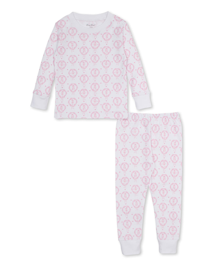 Ballerina Print Pajama Set