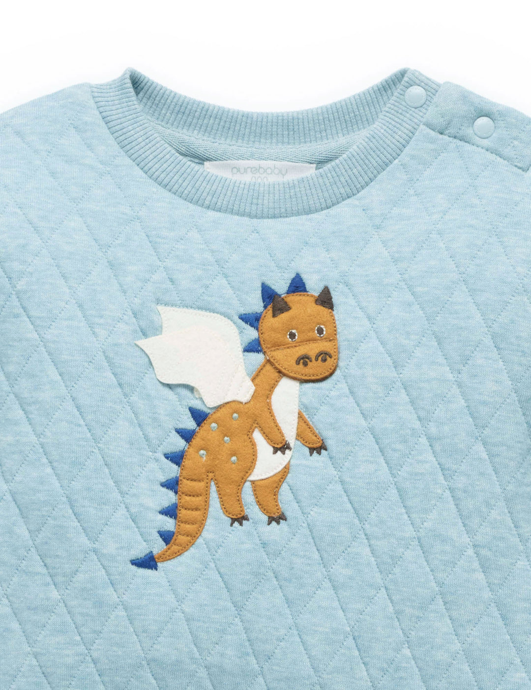 Dragon Print Quilted Track Set