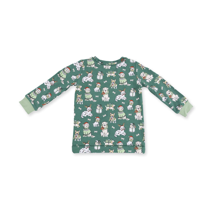 Christmas Dogs Uni - Long Sleeve Loungewear Set