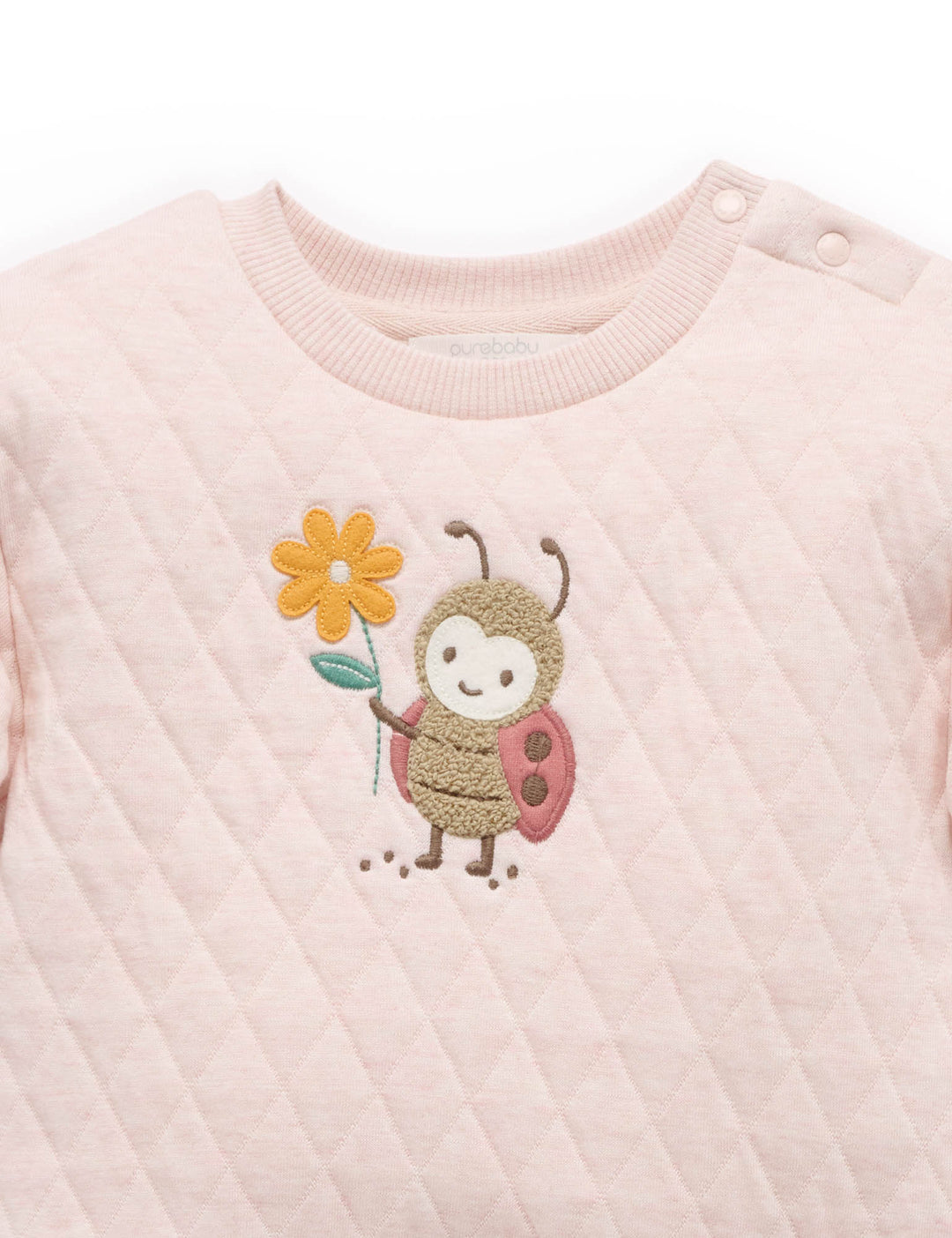 Butterfly Print Quilted Track Set