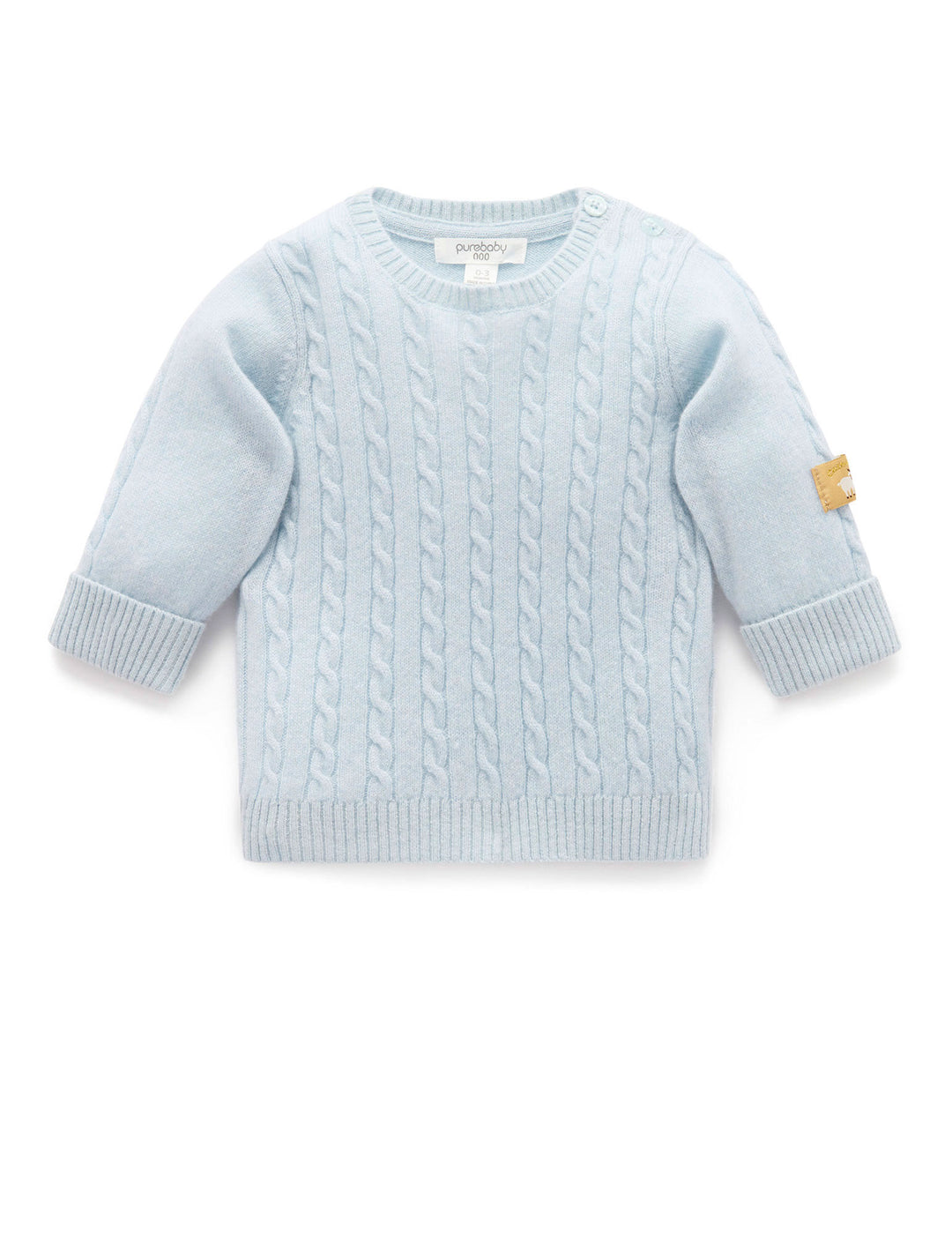 Pale Blue Cashmere Jumper