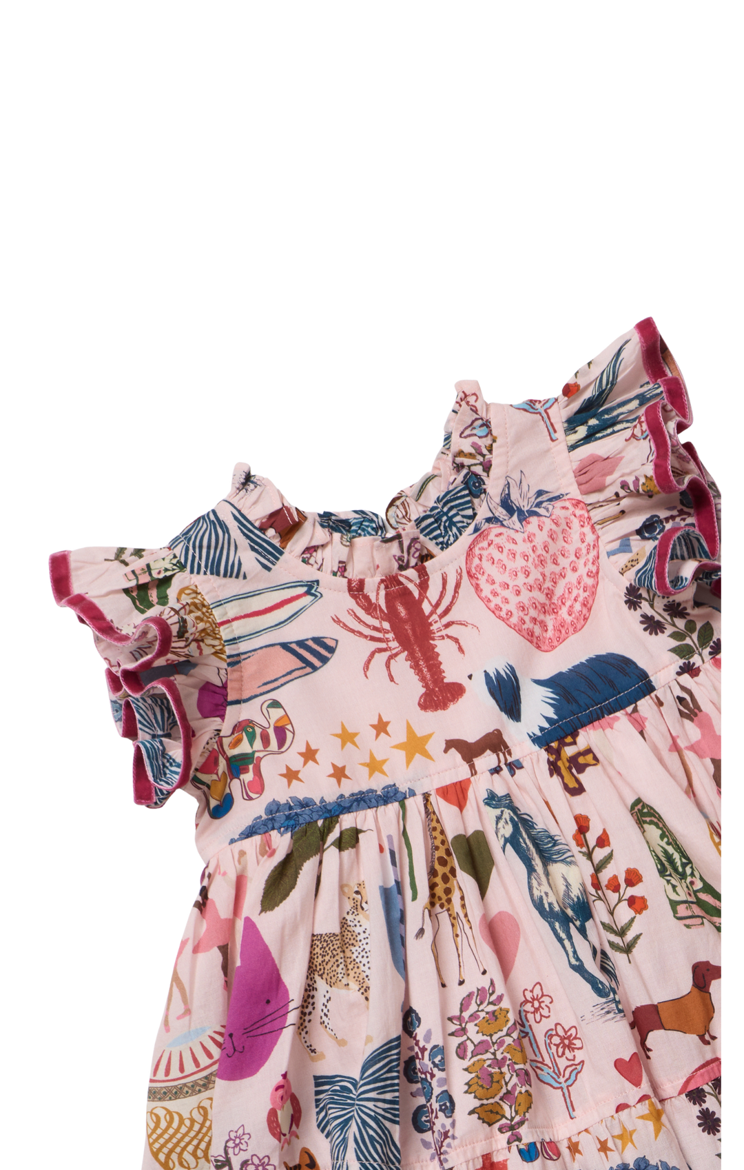 Baby Girls Jennifer Dress - 20 Years of Pink Chicken