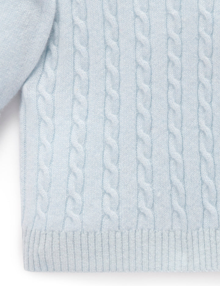 Pale Blue Cashmere Jumper
