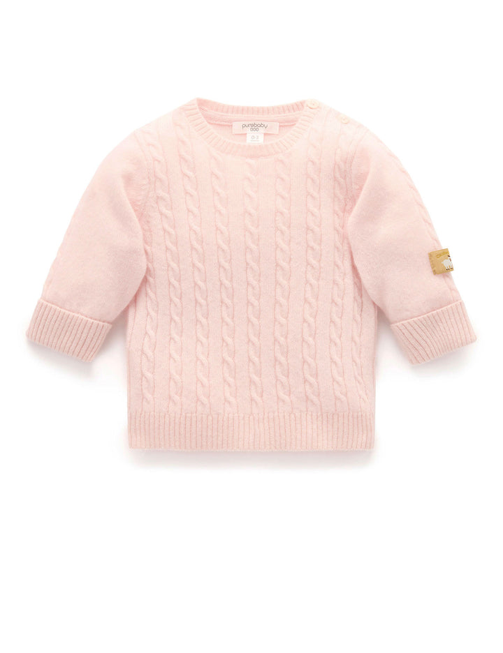 Pink Cashmere Jumper