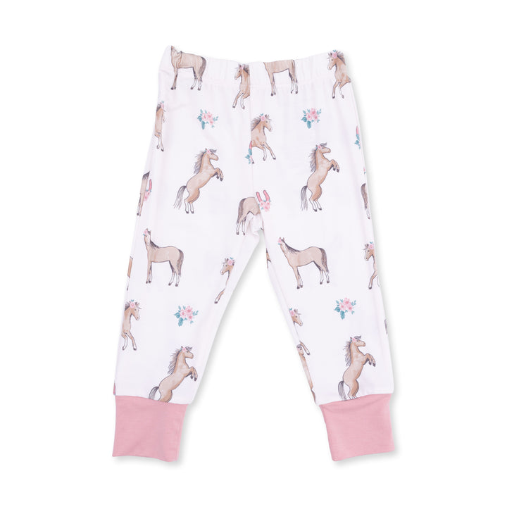 I Love Horses - Short Sleeve Loungewear Set