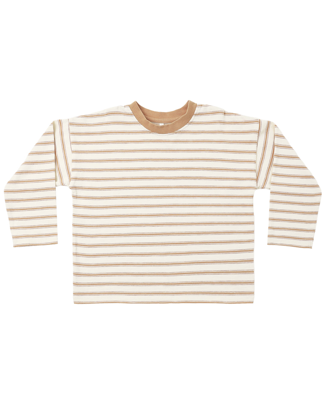 Camden Long Sleeve Tee | Fawn Stripe