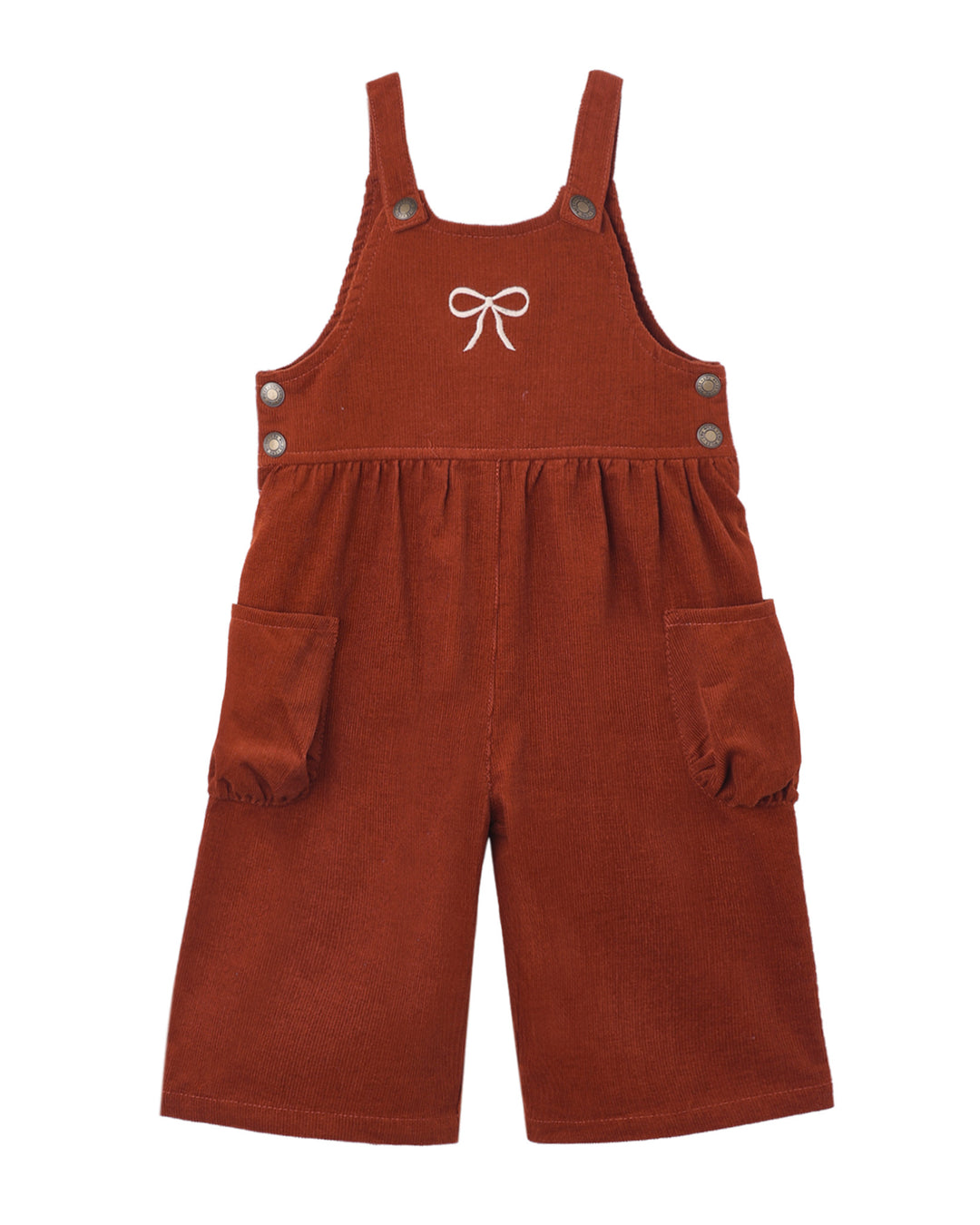Wide Leg Overall in Ruby