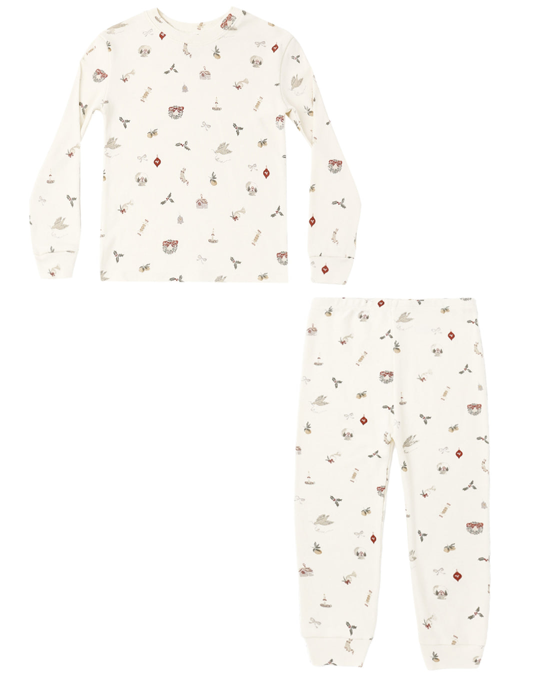 Organic Long Sleeve Pajama Set in Favorite Things