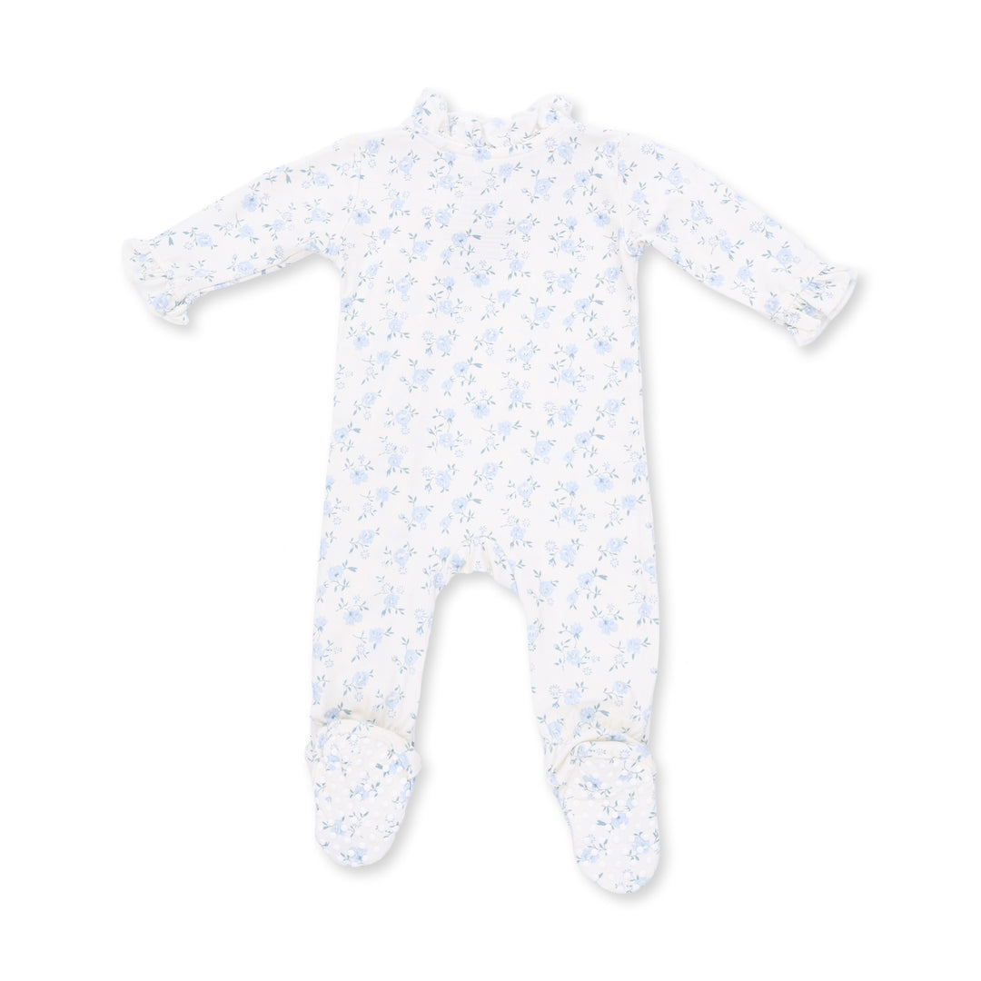Rose Briar — Kimono Ruffle Snap Footie