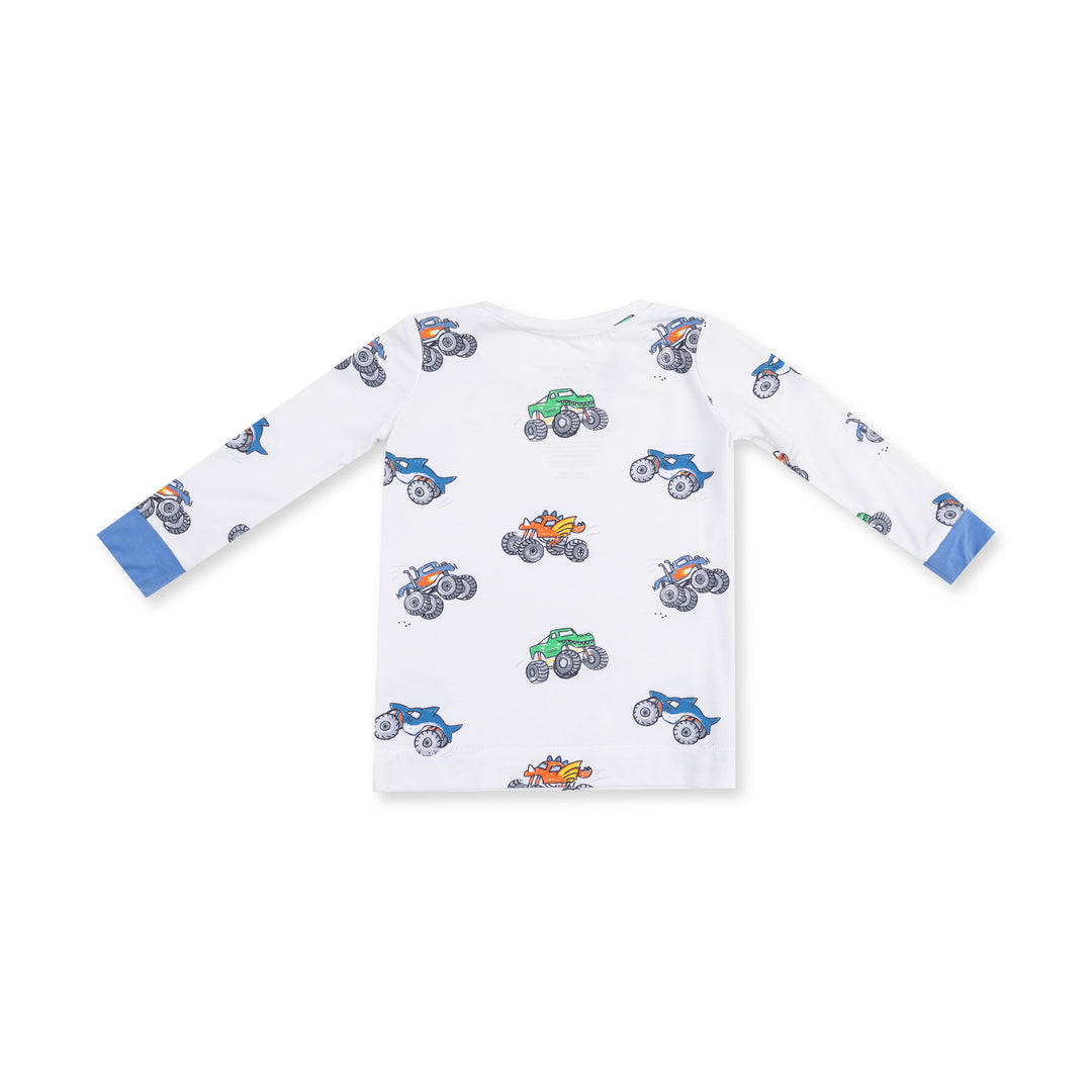 Monster Trucks - Long Sleeve Loungewear Set
